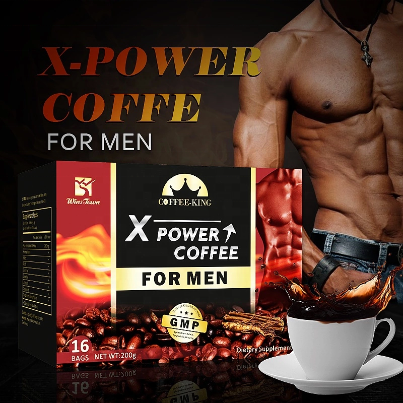 Man X-power Kaffee Custom Maca Bio Kräuter Instant Black Coffee 200g