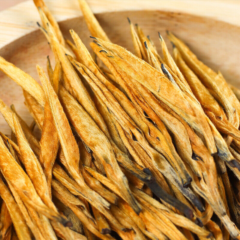 HelloYoung Yunnan Fengqing Spring Tea Dian Hong Tea Big Gold Needle Black Tea Big Gold Bud Secondary image