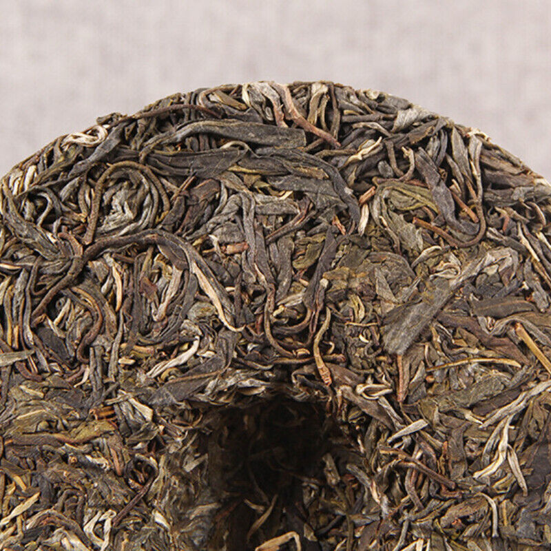 HelloYoung Pu-Erh Tea Cake Like Honey Flavor Raw Puer Tea Diet Tea 357g Yunnan Xiao Hu Sai