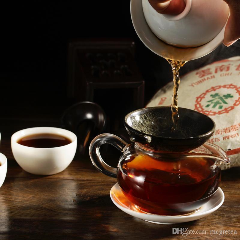 HelloYoung Pu Er Tea Oldest Puer Tea,ansestor Antique,honey Sweet,,dull-red Puerh Tea 357g