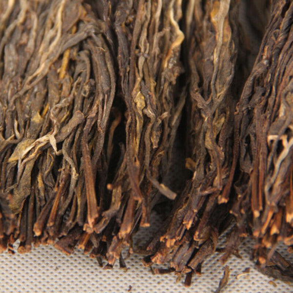 HelloYoung Puerh Raw Tea Premium Big Leaf Fermented Tea Natural Yunnan Bazi Bulk Pu-Erh Tea