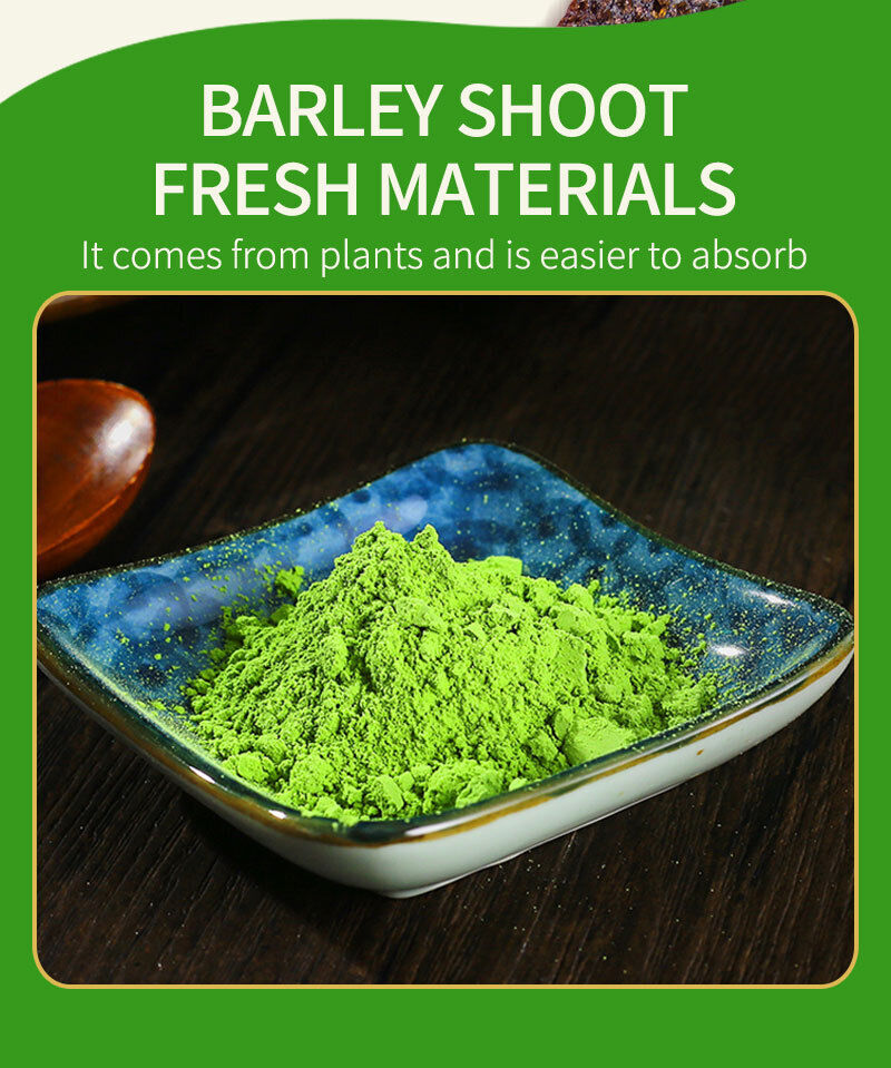 Barley Grass Juice Powder Young Leaf Extract - Superfood Green Powder