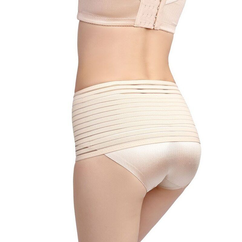 Women Body Shaper Postpartum Pelvic Recovery Shaper Fat Burner Trainer Underwear