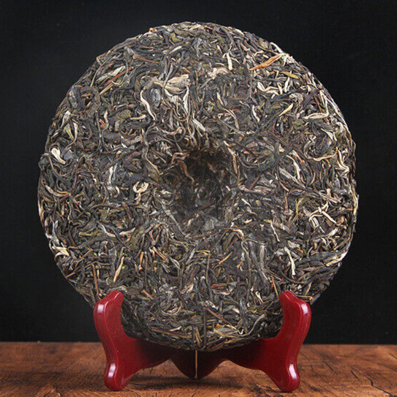Menghai Bada Mountain Arbor Tea 357g/12.59oz Green Tea  Pu'er Tea Cha Tea Cake