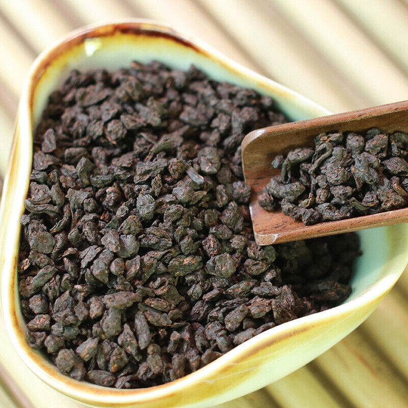 Pu'er Ripe Tea Tea Fossil 500g Glutinous Rice Fragrance Secondary image