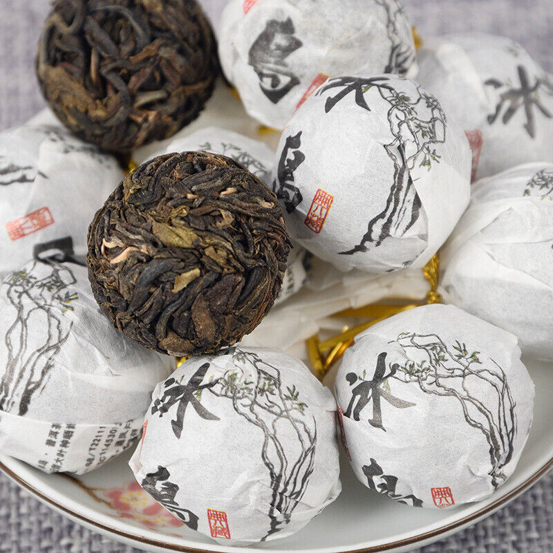 HelloYoung 500g Pu'er Raw Tuocha Iceland Dragon Pearl Yunnan Pu'er Tea