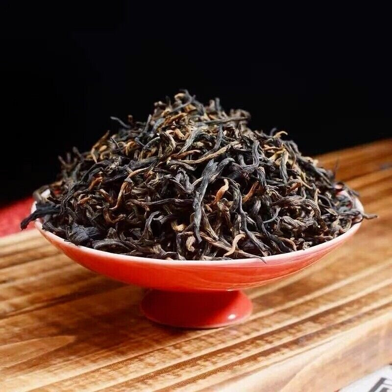 250g Organic Jin Jun Mei Wuyi Black Tea Golden Eyebrow Premium Loose Leaf