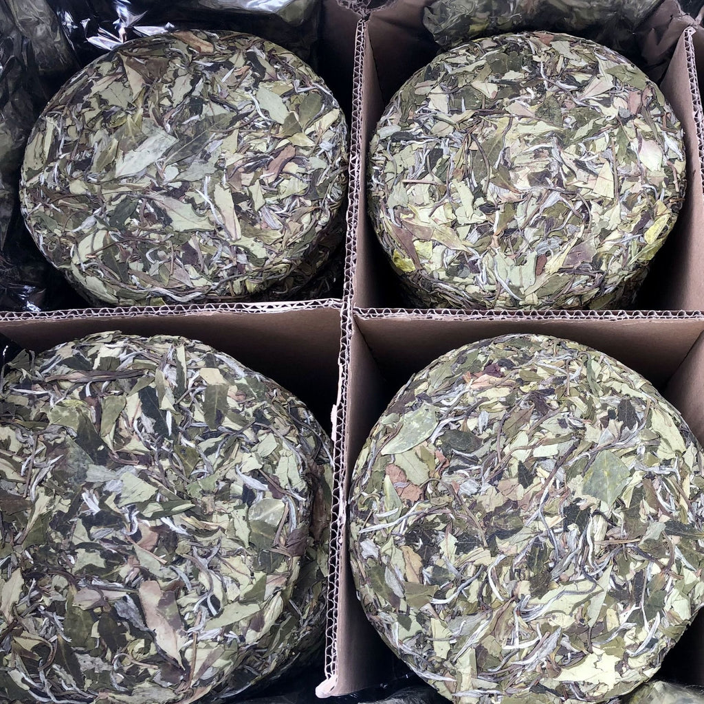 350g  White Peony Tea  Spring Tea Cake White Tea Barren Mountain Sun Tea Cake