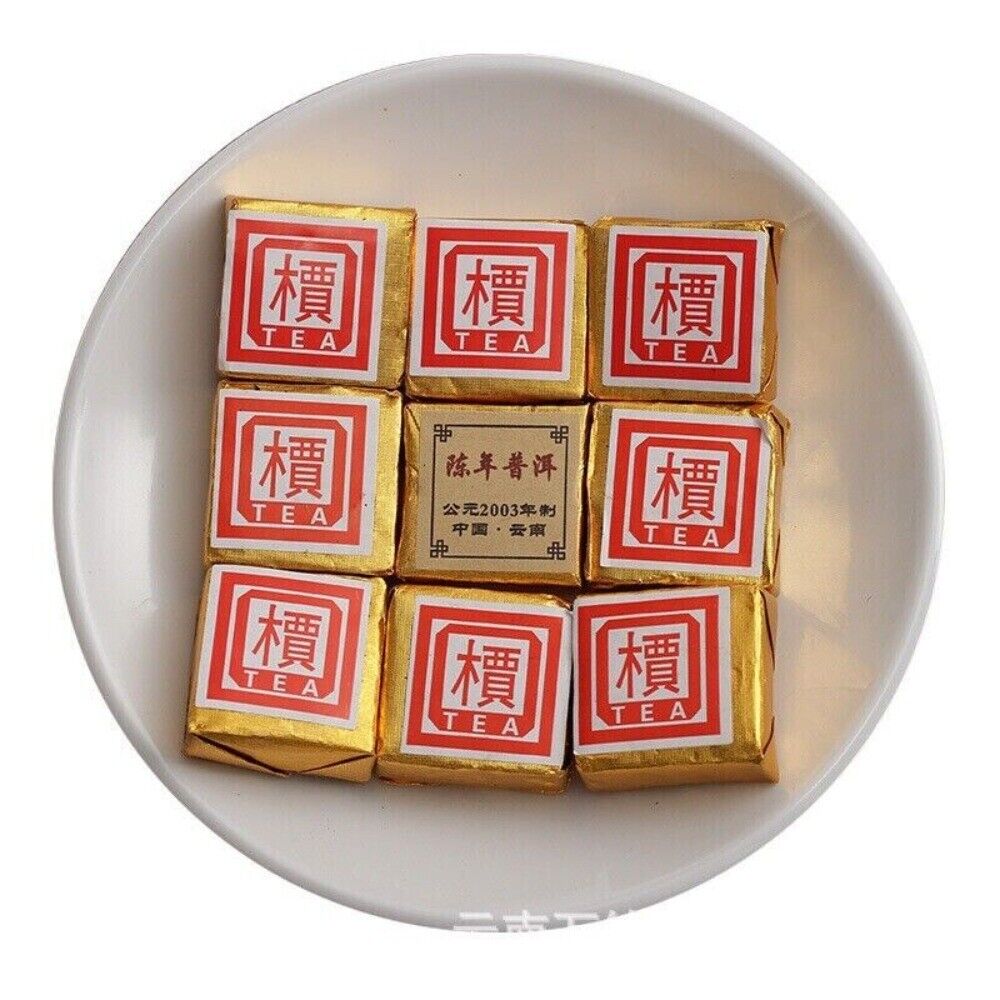 Aged Ripe Pu-erh Tea Mini Tuo 500g Small Gold Brick Premium Organic Chinese Secondary image
