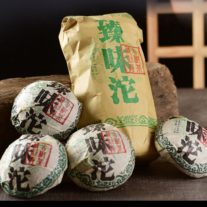 Natürlicher Roher Pu'er Tuocha Menghai High Mountain Pu-erh Grüner Tee 500g Main image