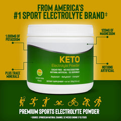 Sugar Free Keto Electrolyte Powder - Hydration Supplement for Ketogenic Diet