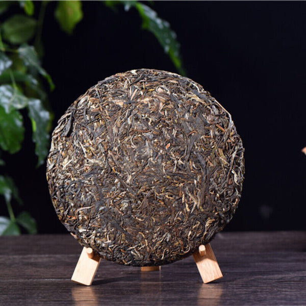 Premium Green Tea 357g/12.59oz  Pu-Erh Tea Yiwu Big Healthy Tea Cake Gift Tea