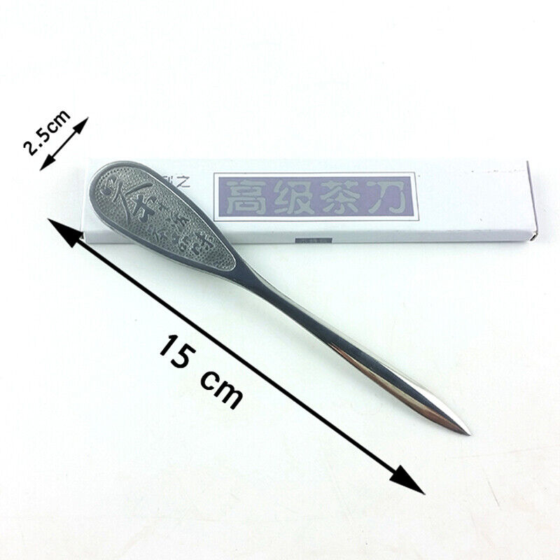 Puer Knife Tea Supplies Stainless Steel Tea Knife Tea Needle Tea Set Accesseries