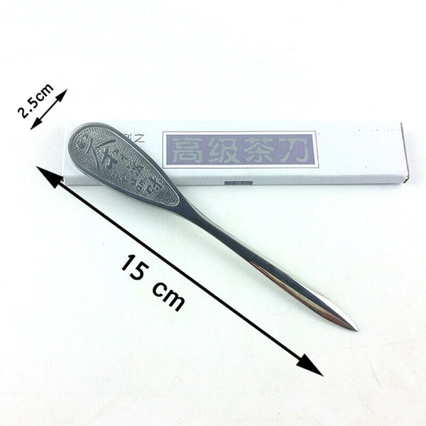 Puer Knife Tea Supplies Stainless Steel Tea Knife Tea Needle Tea Set Accesseries