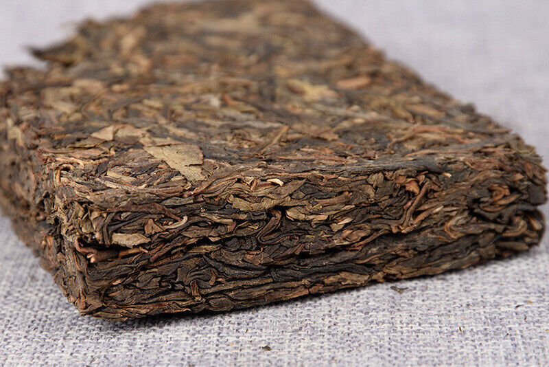HelloYoung 500g Yunnan Bangma Big Snow Mountain Raw Tea Brick Golden Leaf First Spring Tea