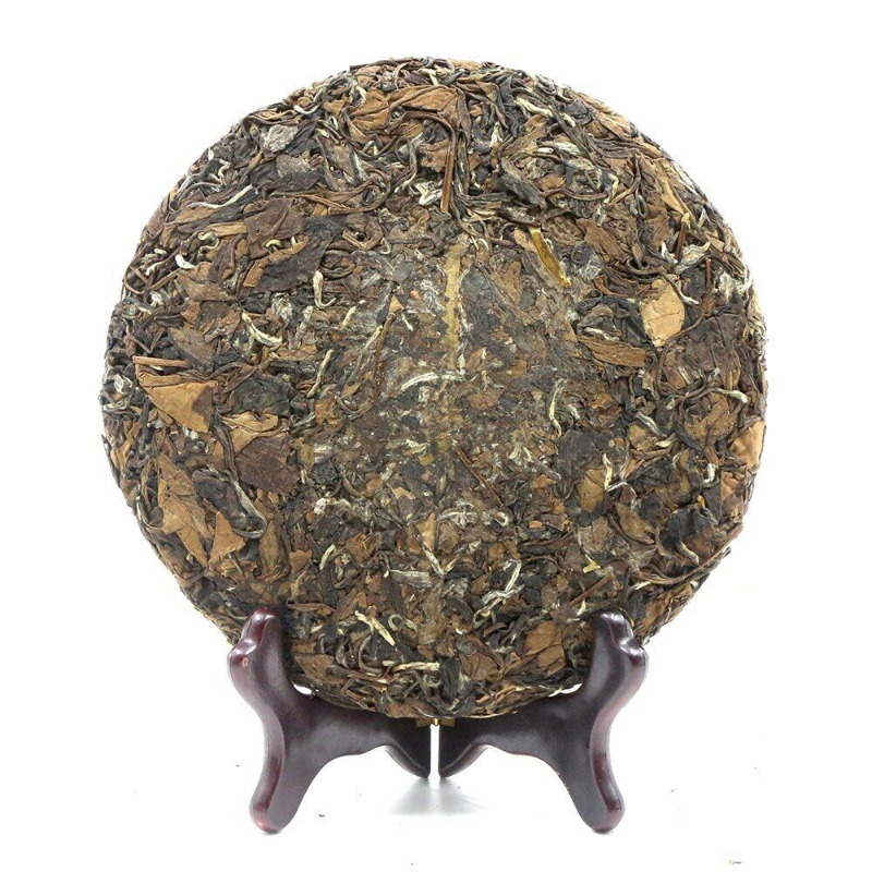 HelloYoung Landscape CHinese White Tea Old Bai Cha Tea Leaf Cake 350g Health Tea