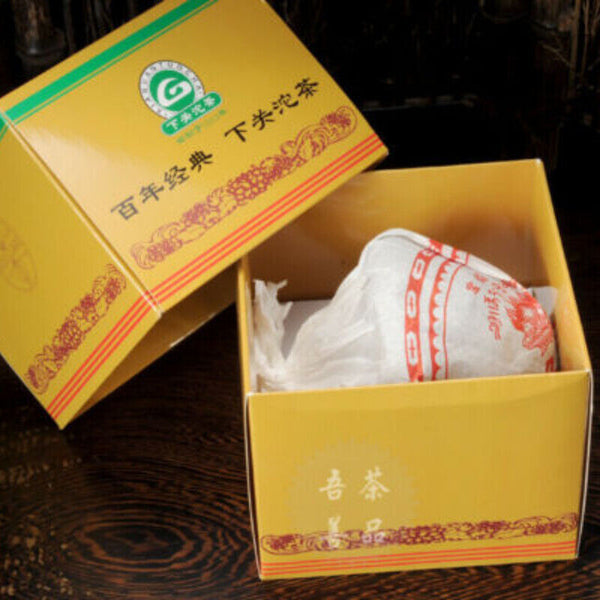 HelloYoung Bao Yan Jin Cha * Xiaguan FT7683-11 Mushroom TuoCha  Pu Erh Pu Er 250g