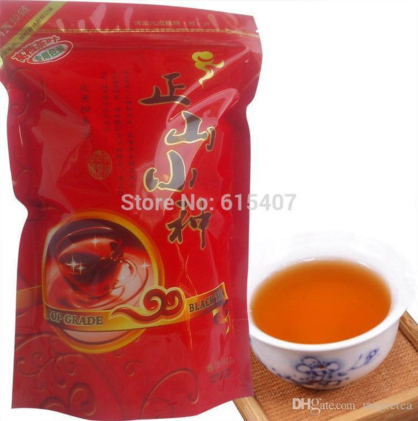 HelloYoung TeaGood Tea China Top Class Lapsang Souchong Super Wuyi Organic Black Tea 250g