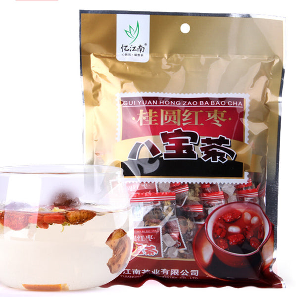12 PCS Red Date Longan Tea Eighth Treasure Tea Ba Bao Cha Chinese Herbs