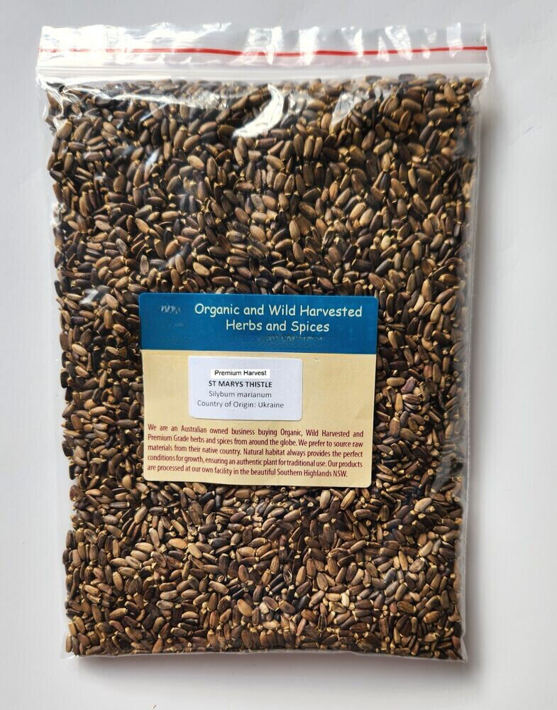 ST MARYS MILK THISTLE SEED PREMIUM HARVEST HERBAL TEA 250g Silybum marianum Main image