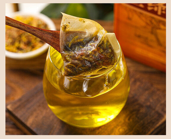 HelloYoung 150g Three rejuvenating tea Qing Qian Liu corn husk mulberry leaf tea for health