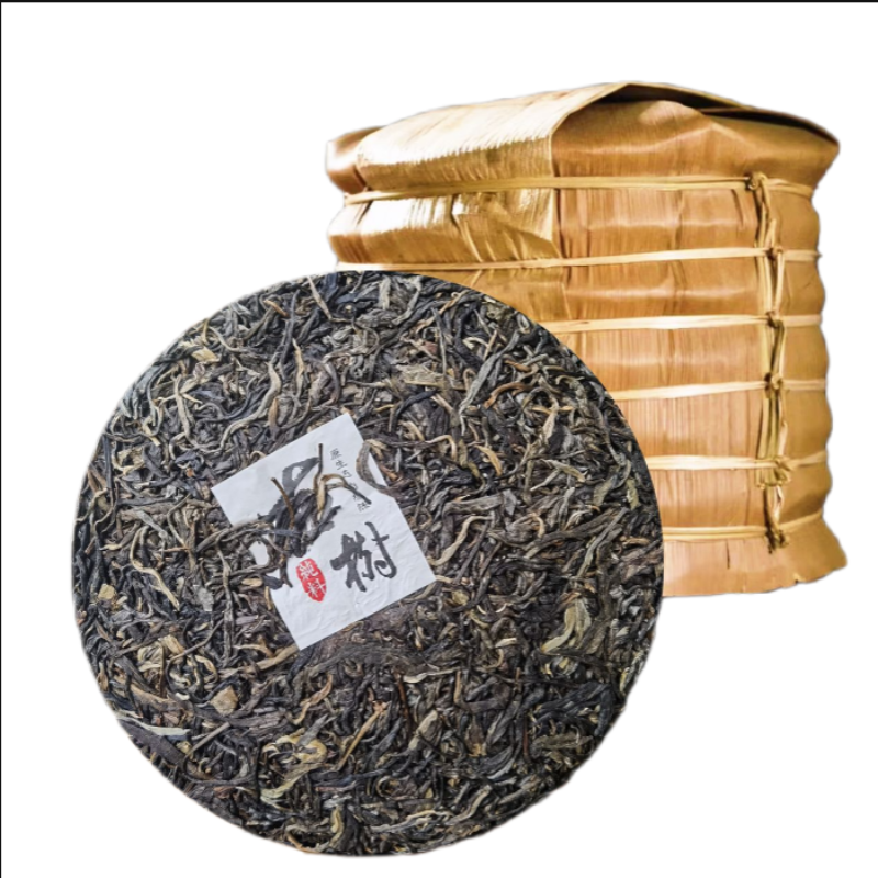 HelloYoung Laozhai Icelandic Pure Material Original Natural Puerh Raw Tea Cake 357g/12.59oz