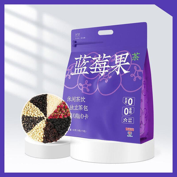 Bag Men's& Women's Health Tea Blueberry Fruit Tea Mulberry Jasmine Hibiscus Tea