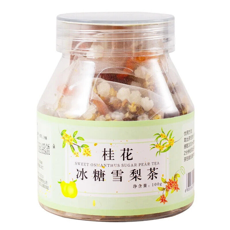 Herb Flower Tea Nourishing Lung and Throat Tea Osmanthus Snow Pear Fruits Tea Main image