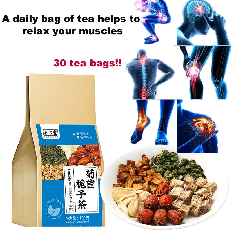 Joint Tea Joint Pain Rheumatism Joint Health Care Tea Chicory Gardenia Tea Secondary image