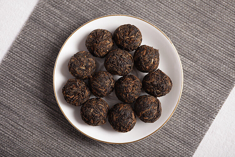 HelloYoung 500g Yunnan Puer Tea Icelandic Ripe Tea Dragon Pearl Small Tuocha Large Tree Tea