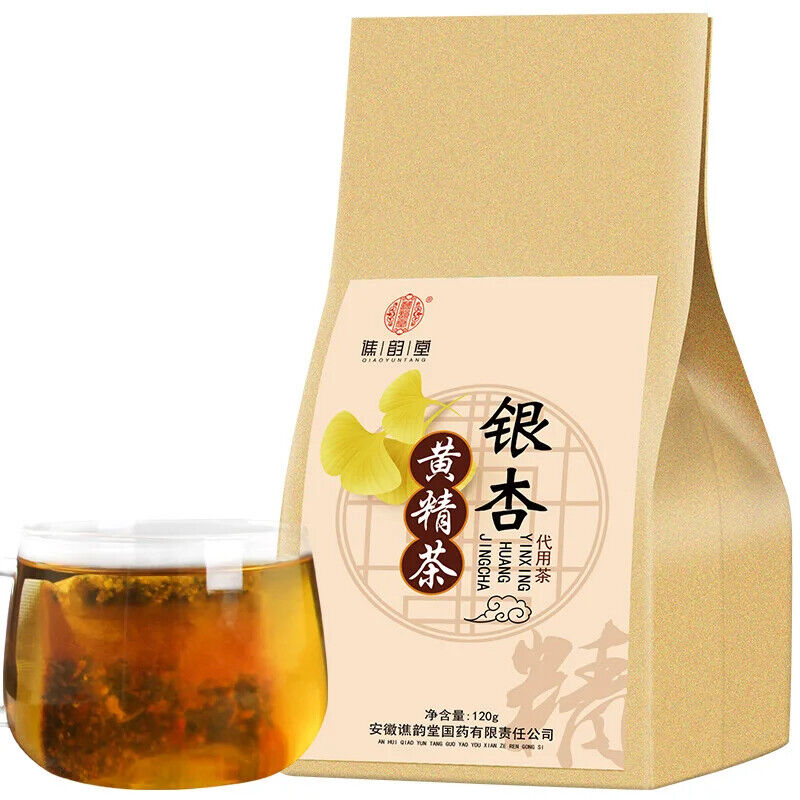 Ginkgo Yellow Essence Tea Healthy Herb Tea Bag 120g Main image