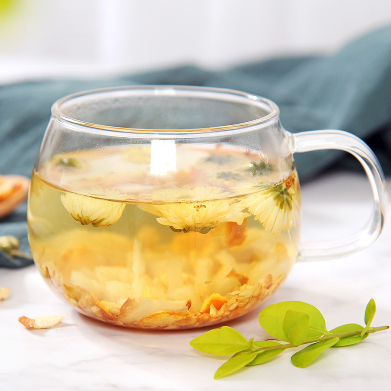 HelloYoung Osmanthus Snow Pear Tea Tartary Buckwheat Rock Sugar Snow Pear Chrysanthemum Tea