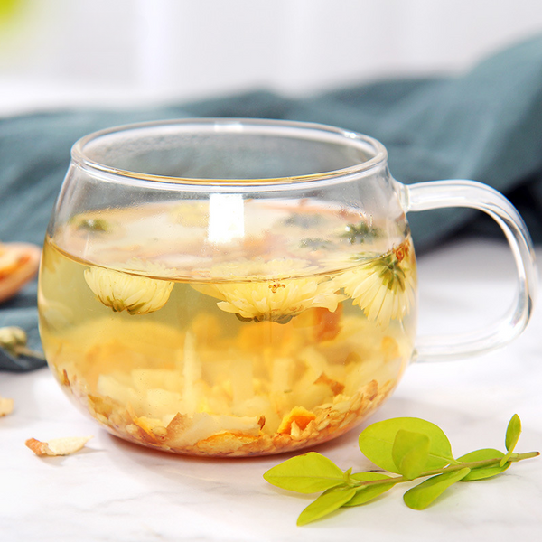 HelloYoung Osmanthus Snow Pear Tea Tartary Buckwheat Rock Sugar Snow Pear Chrysanthemum Tea
