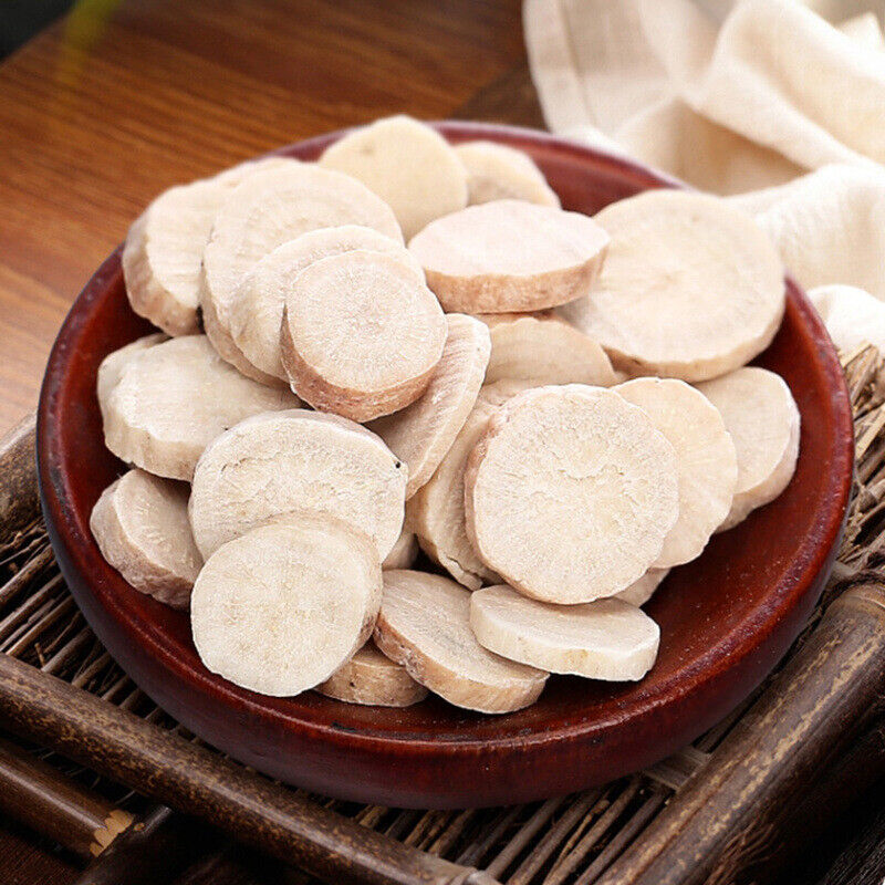 500g Authentic Wild Hangbaishao Chinese Herbal Slices for Health Main image