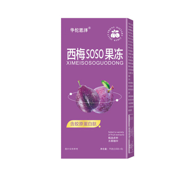 HelloYoung Prune Soso Jelly Prune Soso Jelly Prune Soso Jelly Hi Eating Soso Jelly 75g