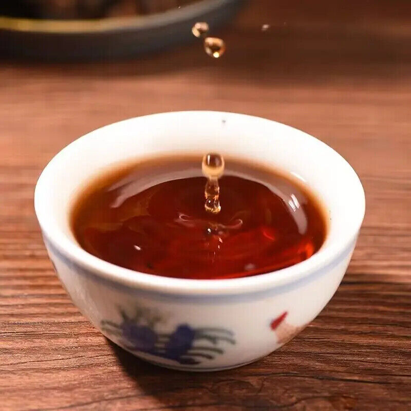 Compress Tea Cake Royal Puer Tea Mini Brick Shucha Yunnan Puerh Tea 50G