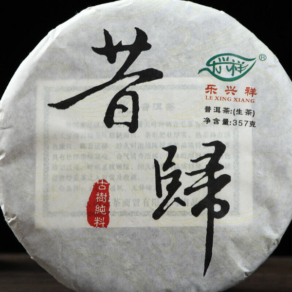 HelloYoung Yunnan Pu'er Tea Xigui Ancient Tree Puer Ming Pre-Spring Tea Seven Seed Cake Tea