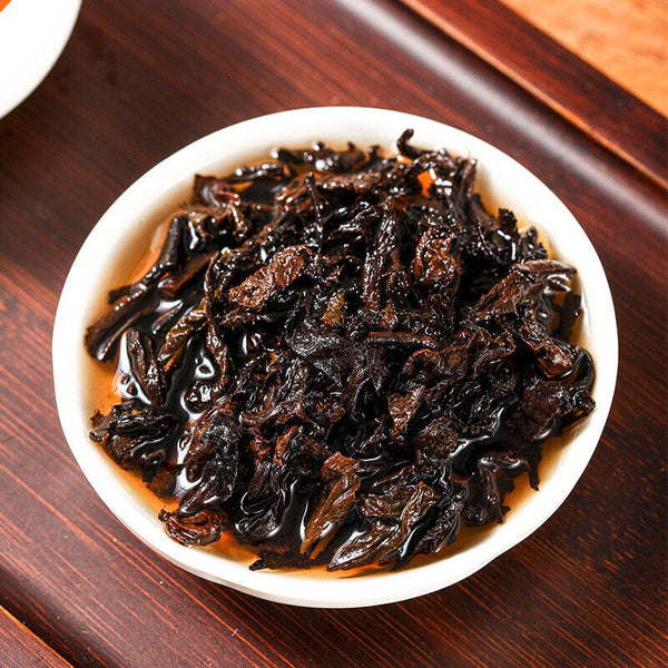 HelloYoung Yunnan Puerh Tea Puerh Ripe Tea Cake Sacred Tea into Tibet 357g/12.59oz