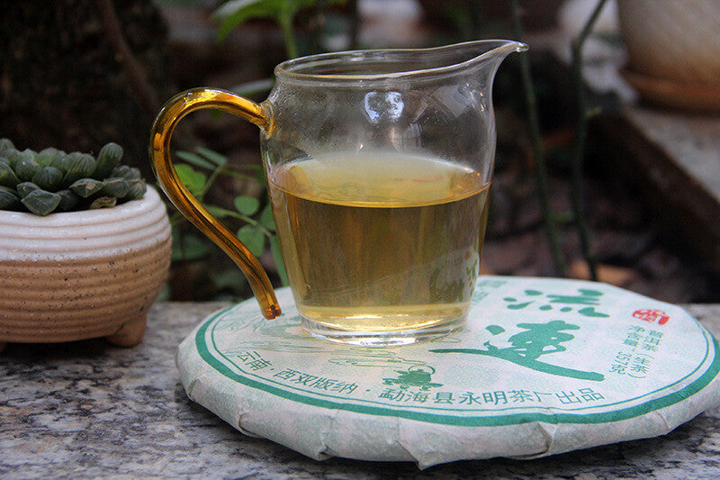 357g 2021 Big Tree Early Spring Tea Yongming Tea Factory Pu'er Raw Tea