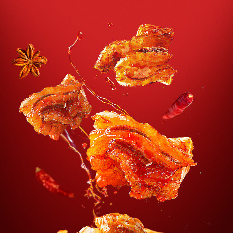 Q Beef Tendon Pork 100g Weicher und dehnbarer Snack Rindfleischsehne Secondary image