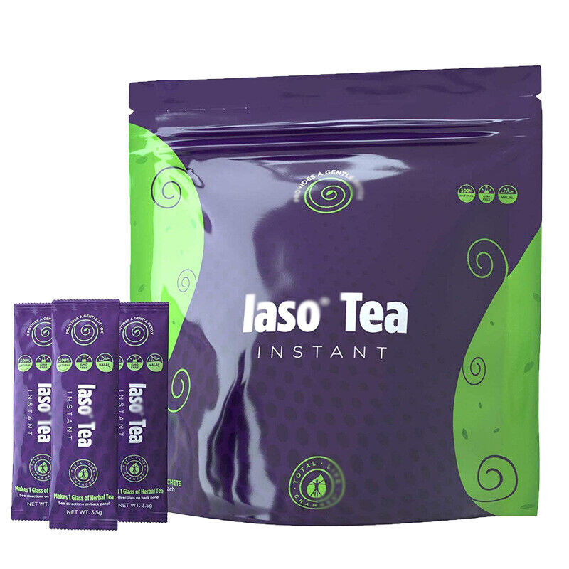 IASO Natural Detox Instant Herbal Slimming Tea - Slim Fit, Flat Belly