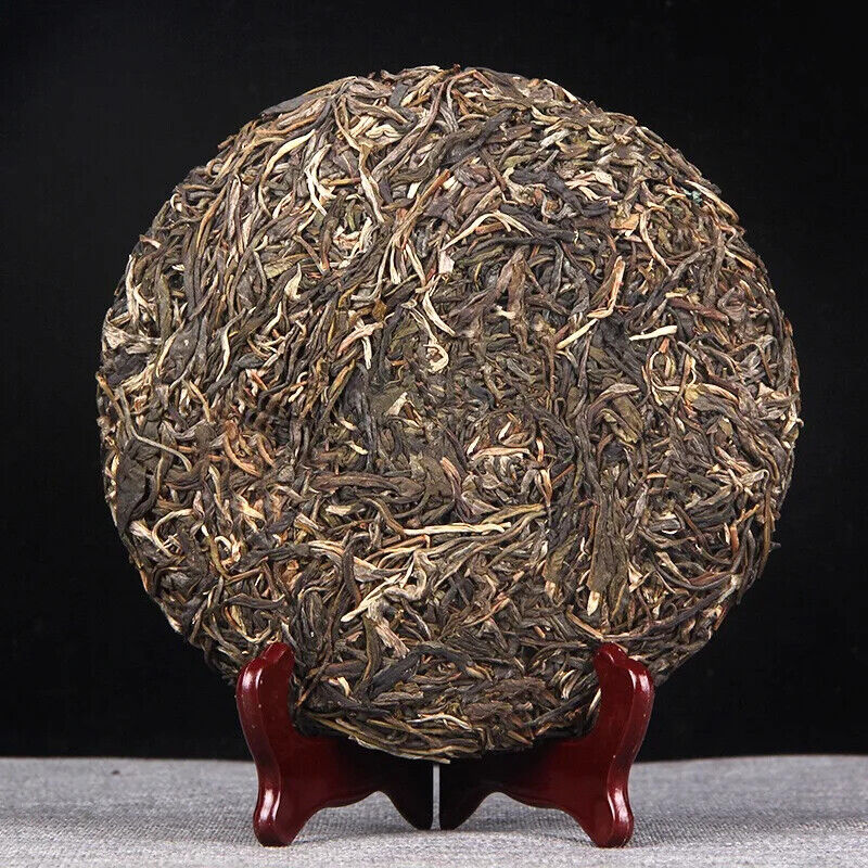 Chinese Famous Raw Puerh Tea Cake Ge Deng Qing Bing Yunnan Qi Zi Bing Cha 357g