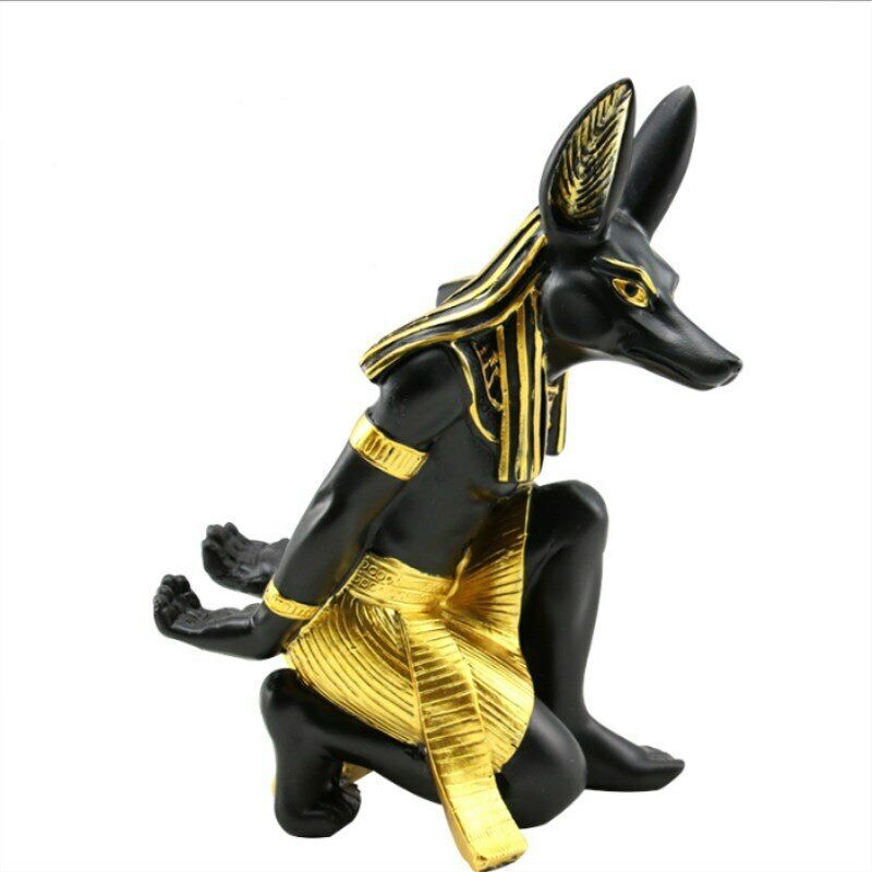 Wine Bottle Holder Resin Anubis God Wine Rack Wine Bar Kitchen Tools Accessories