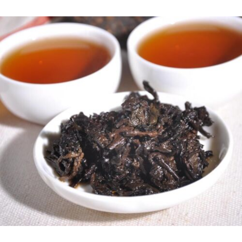 HelloYoung Yunnan CNNP Zhongcha Ripe Cooked Pu'er Puer Puerh Pu-erh Tea Cake 357g