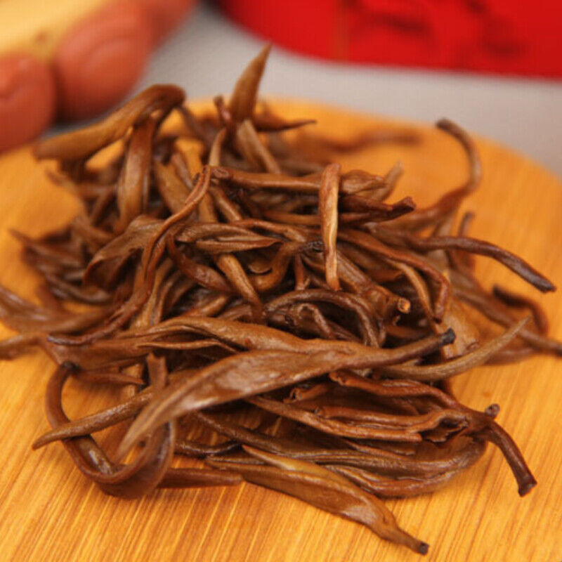 HelloYoung Yunnan Spring Tea Top Quality Wire Dian Hong TeaRed Single Bud Organic Black Tea