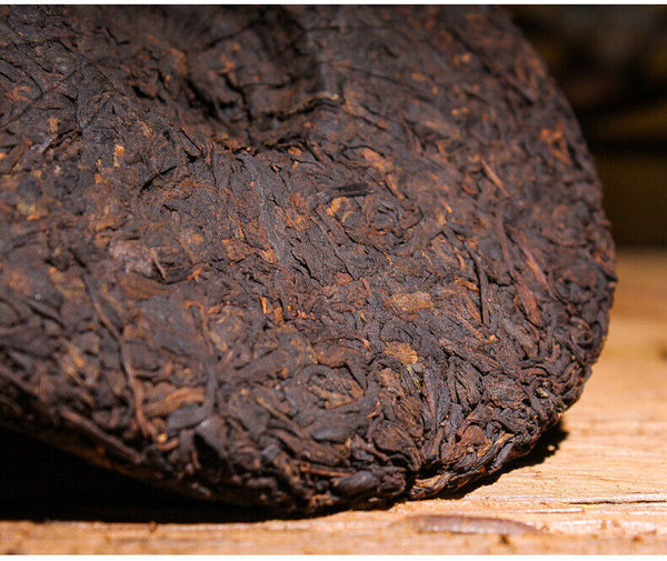 HelloYoung Puerh Ripe Tea Old Banzhang Ripe Tea Cake 357g Pu'er Tea Yunnan Pu'er Tea Cake