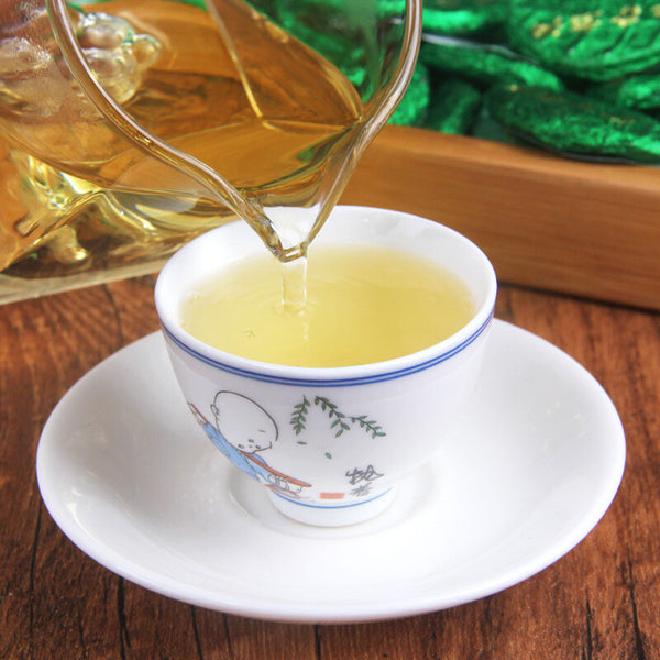 Small Tea Cakes Jasmine White Tea Floral Aroma Jasmine Flower Aged White Tea