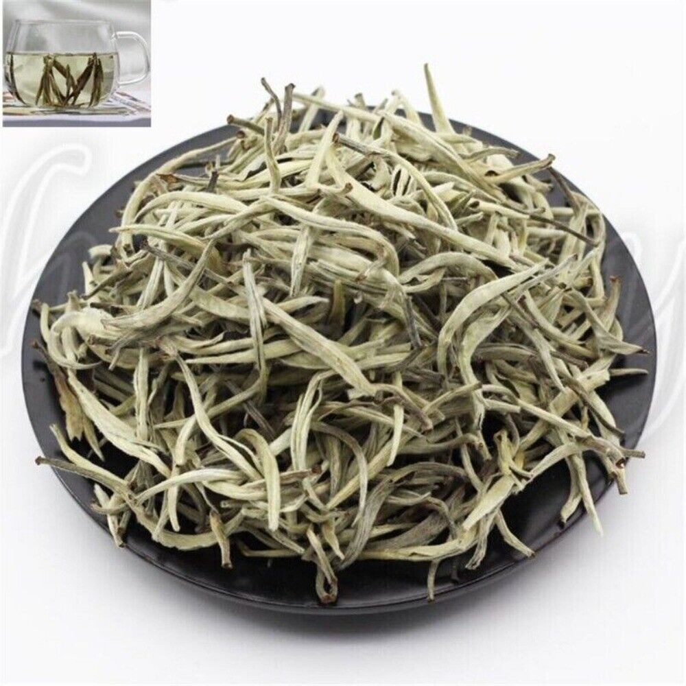 Bai Hao Yin Zhen Silver Needle White Tea Premium Organic Loose Leaf Chinese
