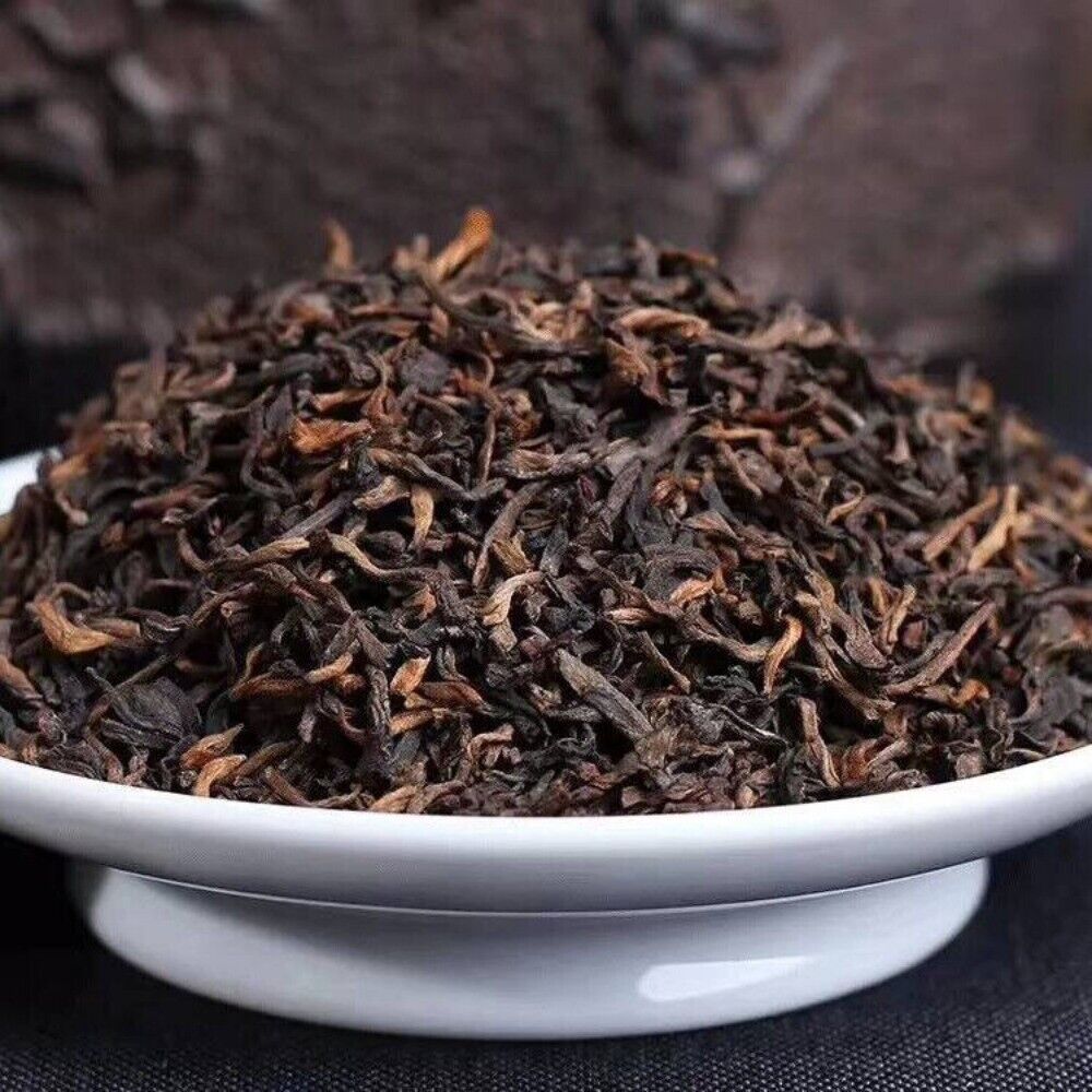 HAIWAN Old Comrade Yunnan Laotongzhi Pu'er Tea Loose Tea Puer Tea Ripe 100g