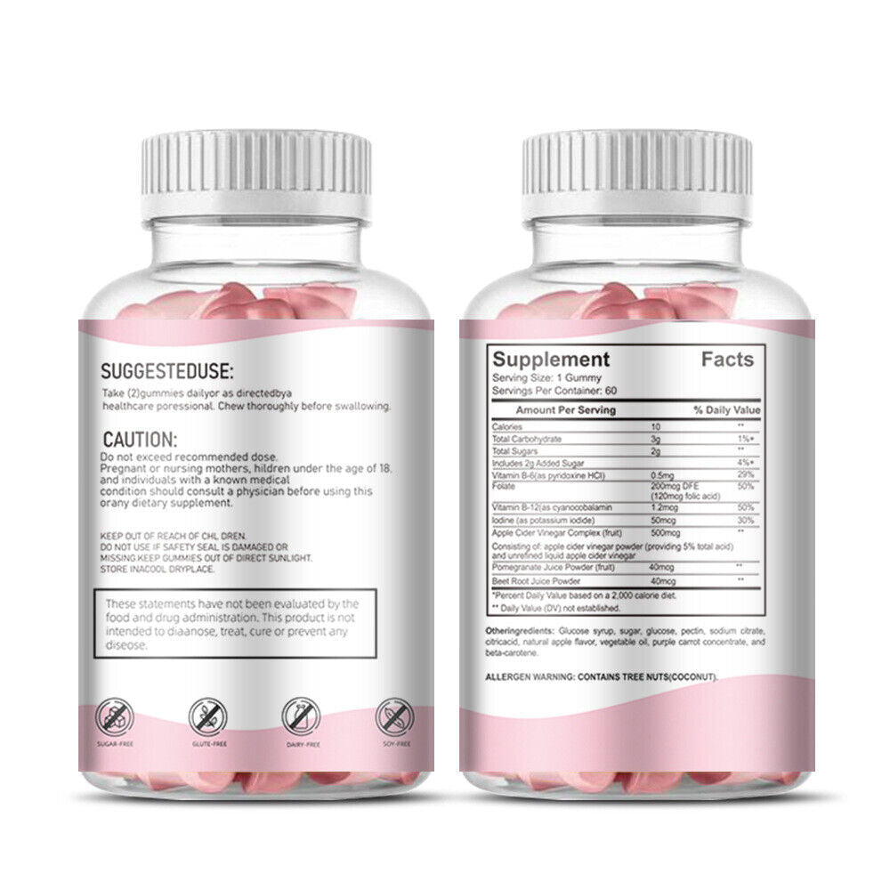In Stock Butt Lift Gummies Butt Enhancement Hot BBL Gummies Zucker frei Pektin